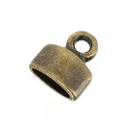 Terminale per cordoncino plat 5 mm bronzo x1