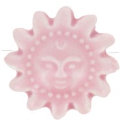 Perla in ceramica sole da 19 mm - Rosa x1|raw }}