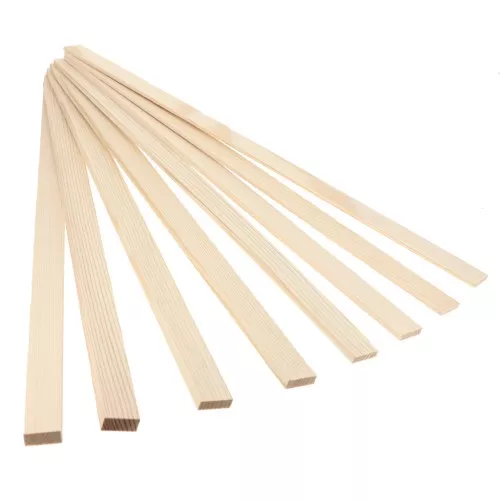 Distanziatori in legno per argilla polimerica - da 3 mm a 10 mm - Naturale x8