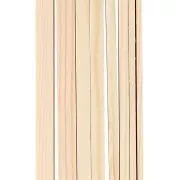 Bastoncini guida in legno per pasta polimerica - da 3 mm a 10 mm - Naturale x8