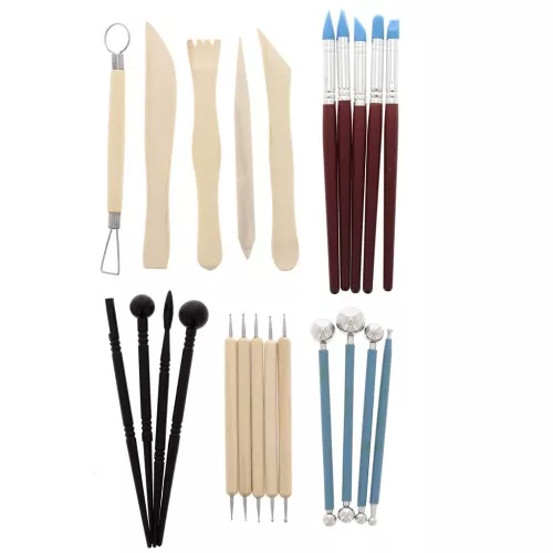 Set di 23 strumenti di modellazione per pasta polimerica