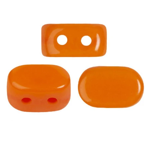Perle in vetro Lipsi® di Puca® 4x6 mm - Bright carrot x10g