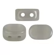 Perle di vetro Lipsi® di Puca® 4x6 mm - Dapple Gray x10g