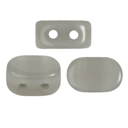 Perle di vetro Lipsi® di Puca® 4x6 mm - Dapple Gray x10g