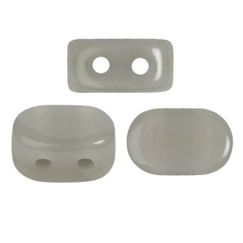 Perle di vetro Lipsi® di Puca® 4x6 mm - Dapple Gray x10g