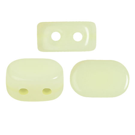 Perle di vetro Lipsi® di Puca® 4x6 mm - Light Citrus x10g