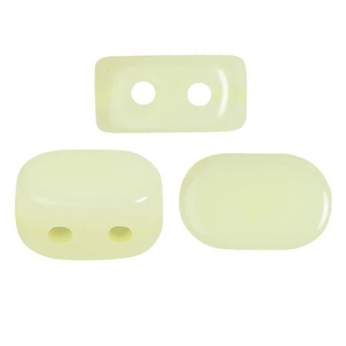 Perle di vetro Lipsi® di Puca® 4x6 mm - Light Citrus x10g
