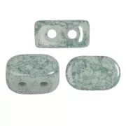 Perle di vetro Lipsi® di Puca® 4x6 mm - Light Citrus marble x10g