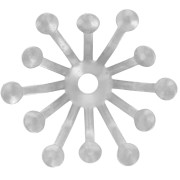 Coppette per fiori 14 mm - acciaio inossidabile 304L x6|raw }}