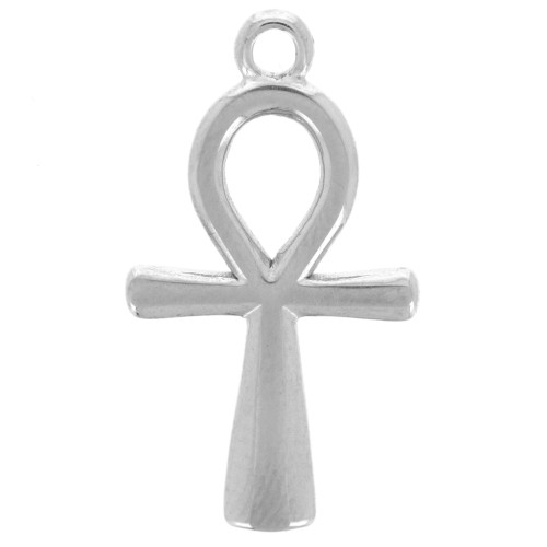 Pendente a forma di croce egiziana - Ânkh 23x13 mm - acciaio inossidabile 304L x1