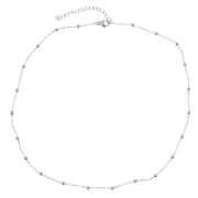 Forzatina a rete con palline 3mm - Acciaio inossidabile 304L x46cm