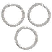 Anelli aperti 6x0,8 mm - acciaio inox 316L x100|raw }}