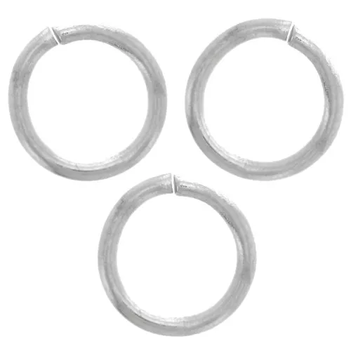Anelli aperti 6x0,8 mm - acciaio inox 316L x100