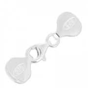 Chiusura moschettone Terminale 9 mm per Miyuki 11/0 6 rangs in Argent|raw }}