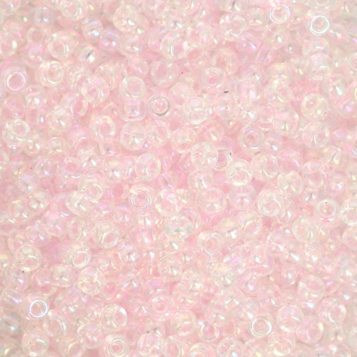 Miyuki Rockfish 11/0 265 - Transparent Pale Pink AB x8g