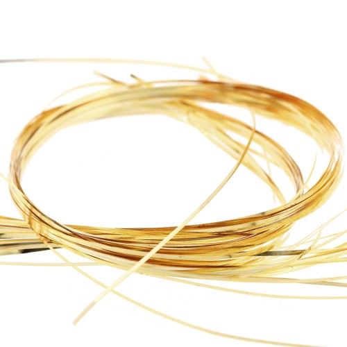 Filo per lama lucido da 1 mm - Dorato x 4 g