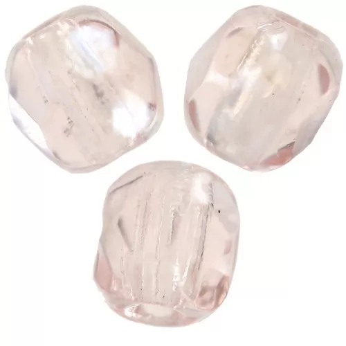 Sfaccettate 3 mm - Rosaline Shimmer x50