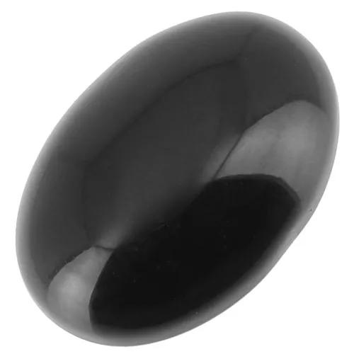 Cabochon ovale mm. 14x10 Onice nero