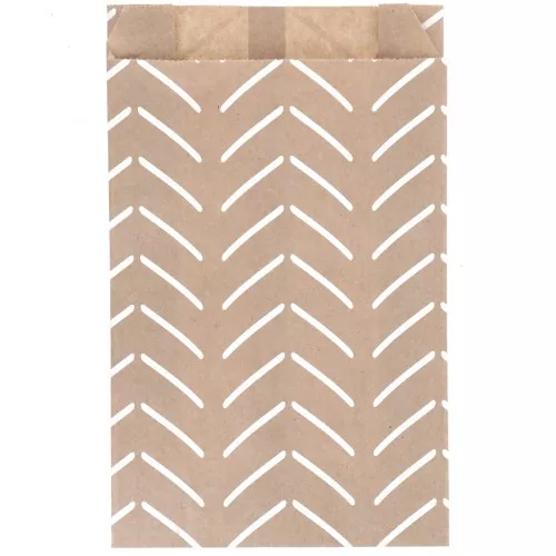 Bustina di carta 12x4,5x19,5 cm - Design Epis - Kraft bianco x1