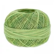 Filo cotone Lizbeth taglia 40 Leefy Greens n°138 x274m