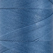 Bobina di filo cerato Linhasita per micro macramè 0,35 mm - Blu Denim (119) x448m