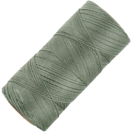 Bobina di filo cerato Linhasita per micro macramè 0,35 mm Terre d'ombre (206) x448m