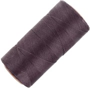 Bobina di filo cerato Linhasita per micro macramè 0,35 mm - Smoky Purple (211) x448m|raw }}