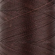 Bobina di filo cerato Linhasita per micro macramè 0,5 mm - Cacao (667) x335m