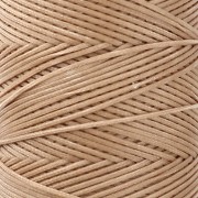 Bobina di filo piatto cerato Linhasita per macramè 1,4 mm - Cinnamon (PALHA) x 130 m