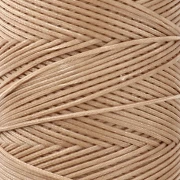 Bobina di filo piatto cerato Linhasita per macramè 1,4 mm - Cinnamon (PALHA) x 130 m