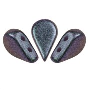 Perle di vetro Amos® by Puca® 5x8 mm - Polynesian Lilac x10g|raw }}
