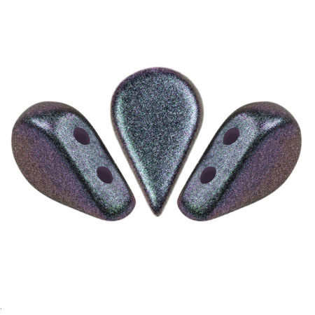 Perle di vetro Amos® by Puca® 5x8 mm - Polynesian Lilac x10g