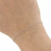 Catena Forzatina a maglia 1 mm - Acciaio inossidabile 316L x1m