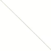 Catena Forzatina con maglia da 1 mm - Acciaio inossidabile 316L Dorato x50cm