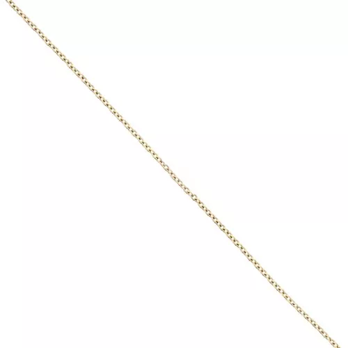 Catena Forzatina con maglia da 1,1 mm - Acciaio inossidabile 316L Dorato x50cm