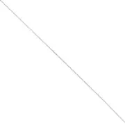 Catena a maglie Forzatina 1 mm - Acciaio inossidabile 316L x1m