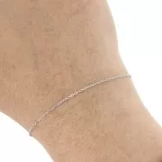 Catena a maglie Forzatina 1 mm - Acciaio inossidabile 316L x1m