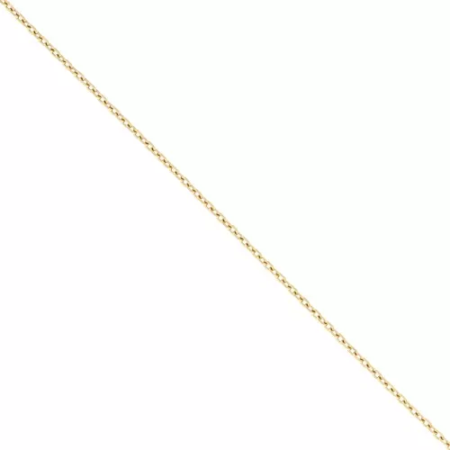 Catena Forçat 2 mm - Acciaio inossidabile 316L placcato oro x50cm