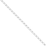 Catena maglia cavallo 3,3 mm - acciaio inox 316L x1m|raw }}