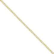 Catena maglia Forçat 1.2 mm - Gold filled x1m