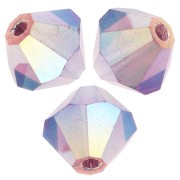Perle a rondelle Preciosa - Biconi 5 mm - Ametista AB 2X x12