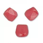 Faccette da 2 mm - Alabaster Pastel Dark Coral x50
