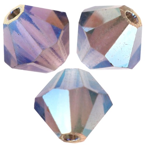 Perle Preciosa - Biconi 5 mm - Black Diamond AB 2X x12