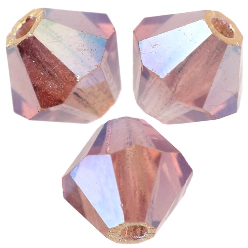 Perle Preciosa - Biconi 5 mm - Topazio Colorado chiaro AB 2X x12