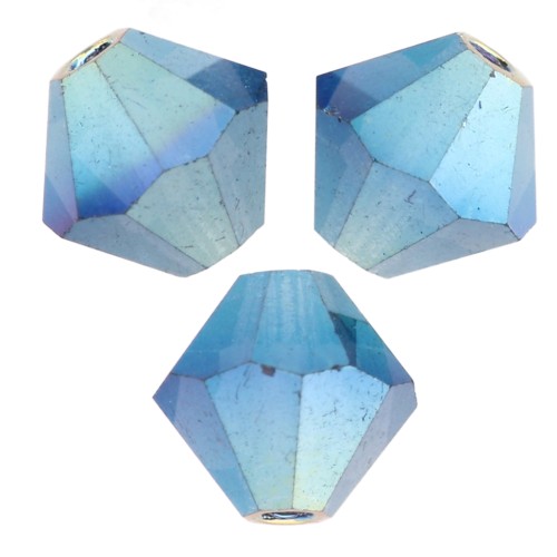 Perle Preciosa - Biconi 5 mm - Montana AB 2X x12