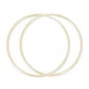 Orecchini ad anello 38 mm in Gold filled x2