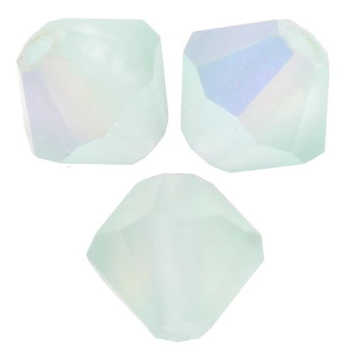 Perle Preciosa - Biconi 5 mm - Crisolito AB Matt x12