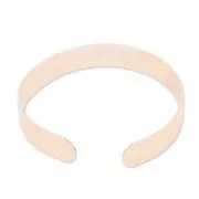 Base per bracciale ottone mm. 10x145 dorato rosa x1