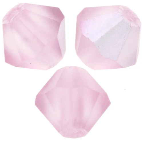 Perle Preciosa - Biconi 5 mm - Zaffiro Rosa AB Opaco x12