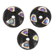 Perle di vetro 6 mm - Jet Vitrail x50|raw }}